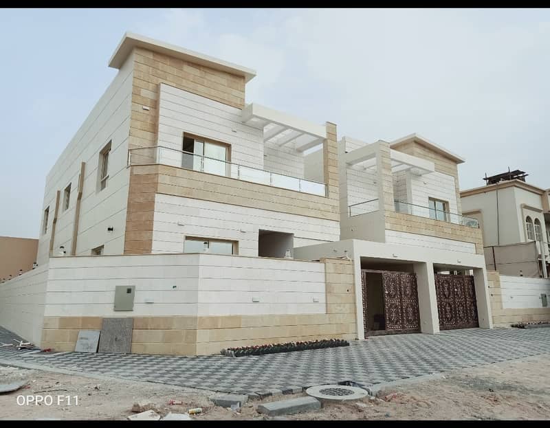 Villa for sale, personal finishing, with a very special price directly from the owner, with bank financing with the lowest Islamic interest of up to 25 years, next to the neighbor street