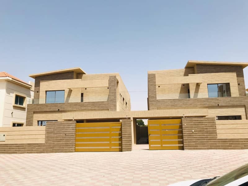 Villa for sale European design, the most luxurious villas in Ajman Super Deluxe finishing