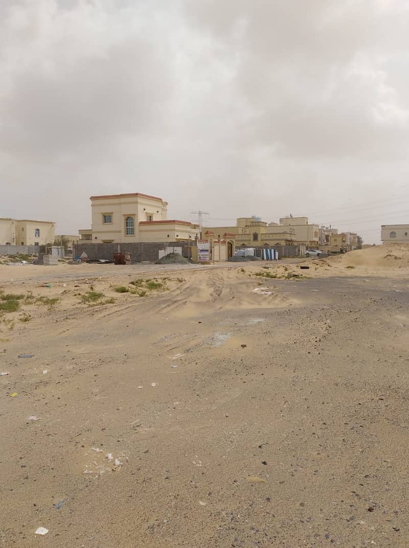 Land for sale in Al Helio 2 area in Ajman, great location and snapshot price.