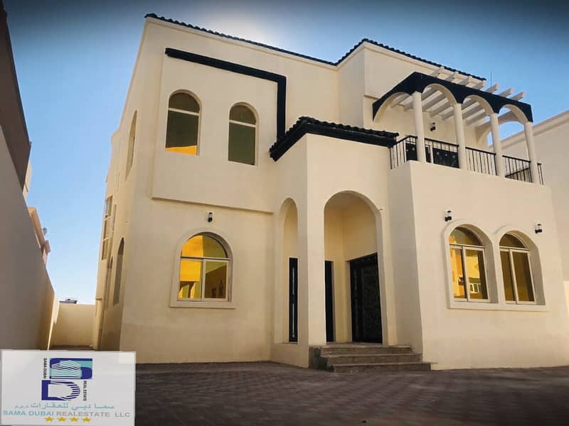 Wonderful design villa with fantastic price and close to all services in the finest areas of Ajman (Al Mowaihat 2) for freehold for all nationalities