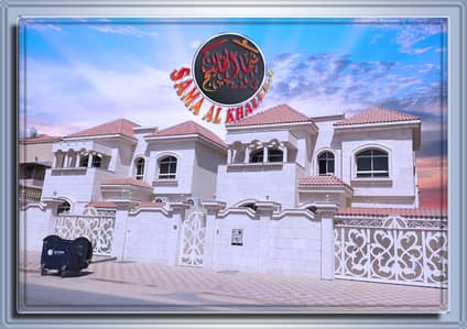 Bright new villa with a stone facade and modern design for sale in Ajman Bright new villa with a stone facade and modern design for sale in Ajman