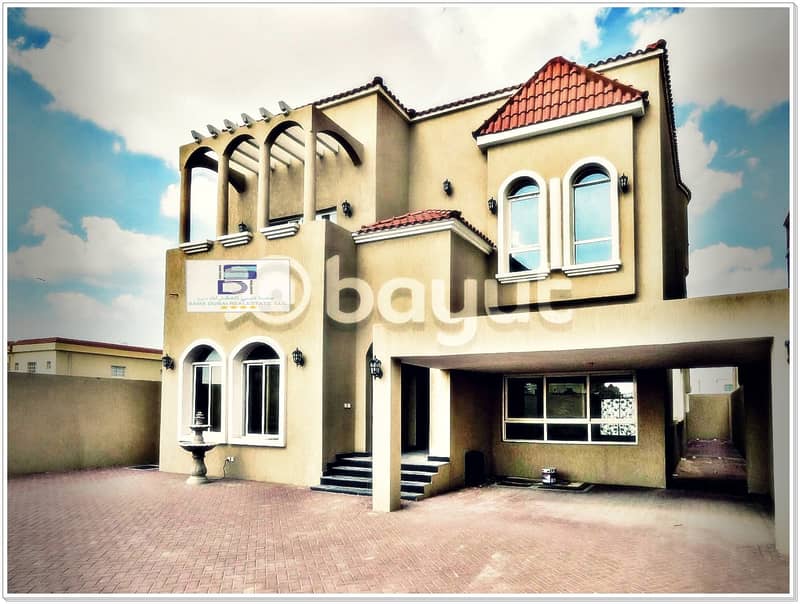 Villa for sale, personal finishing, without payments, with bank financing and freehold