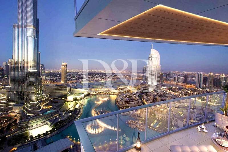 Pay 25% and Move In | Full Burj Khalifa View