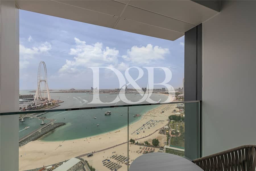 5 Star Luxury 4BR + Maid | Full Sea View