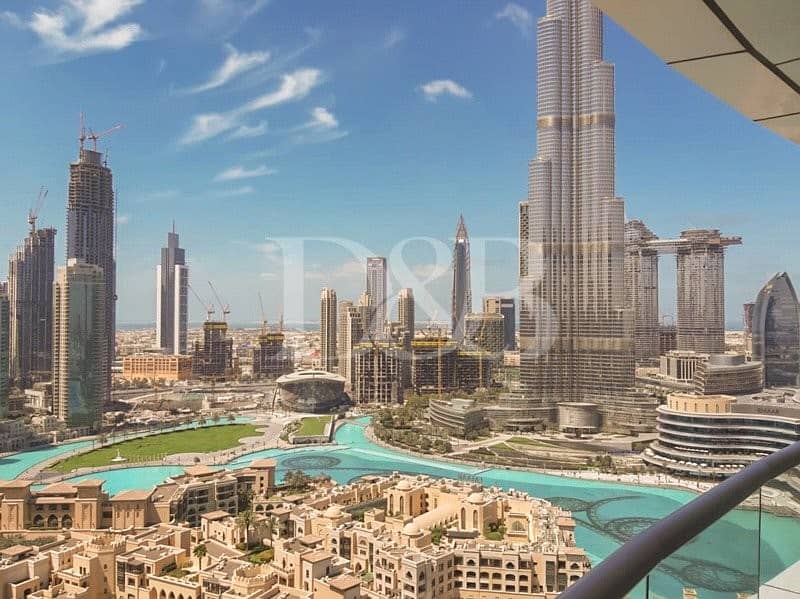 Service Apartment | Corner Unit | Burj View