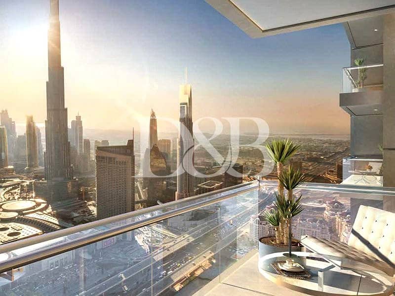 8 Burj And Fountain Views | High Floor Unit