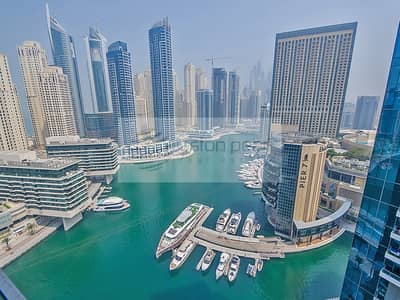 2 Bedroom Flat for Sale in Dubai Marina, Dubai - 2 BR | Mid Floor Full Marina View | Next to Mall 2 Bedroom Flat for Sale in Dubai Marina, Dubai - 2 BR | Mid Floor Full Marina View | Next to Mall