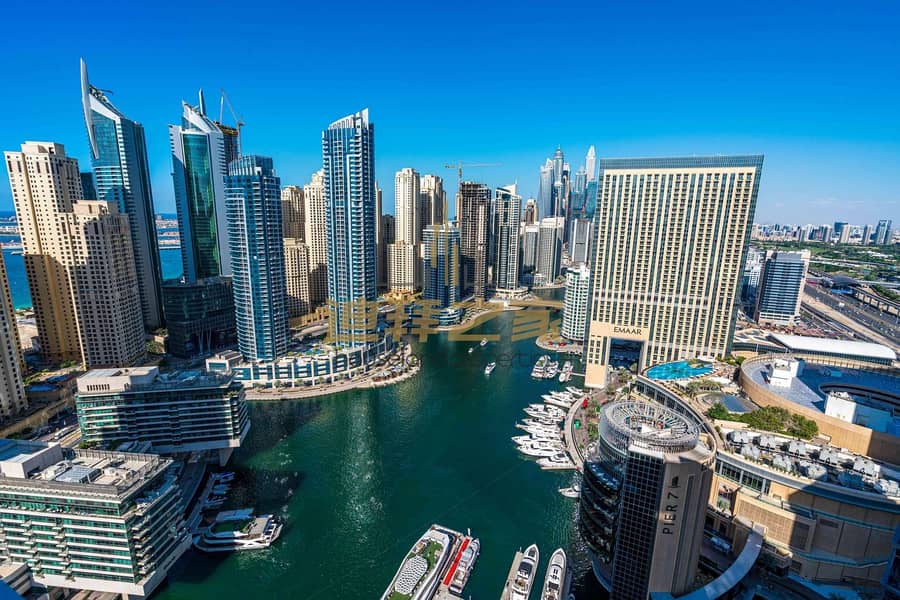 Stunning and Cozy Studio with Full Marina View Stunning and Cozy Studio with Full Marina View