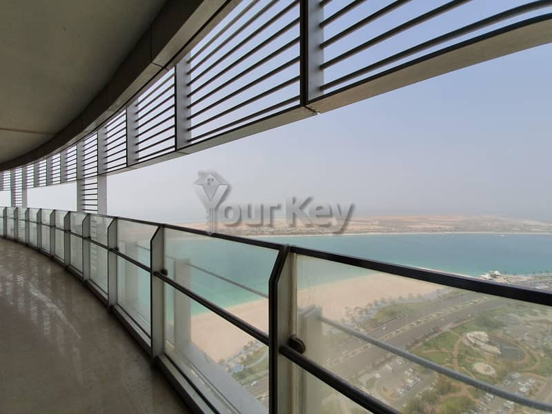 Aesthetically Pleasing 4BHK with Large Terrace | SEA View