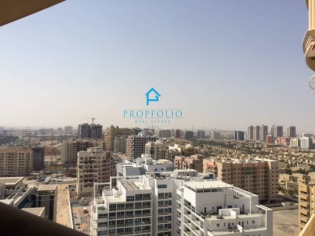 Well Maintained & Spacious 1 bedroom + hall + Balcony in Palace Towers
