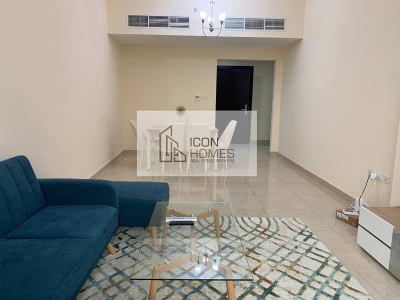 SPACIOUS BEAUTIFUL  FULLY FURNISHED APARTMENT NEAR JVC EXIT