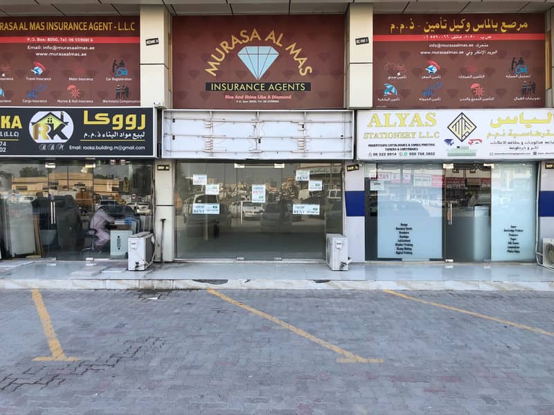 SHOP FOR RENT WITH 1 MONTH FREE
