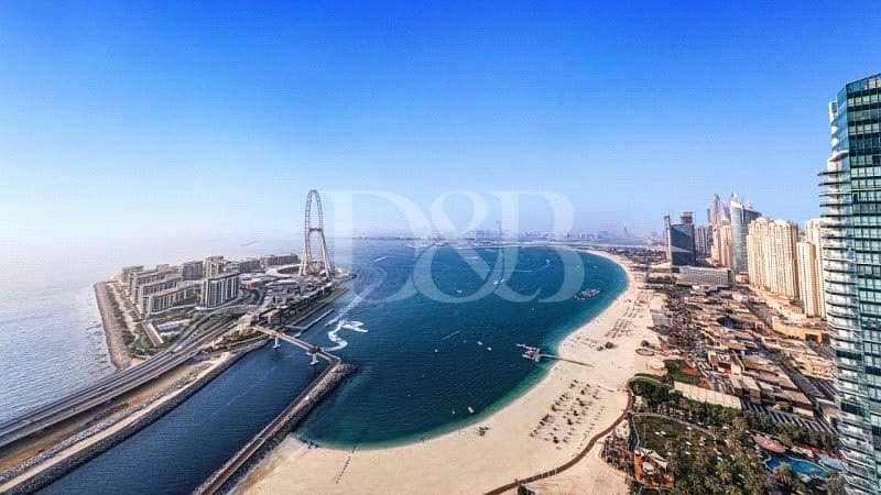 Ideal Location | Panoramic Sea & Dubai Eye Views