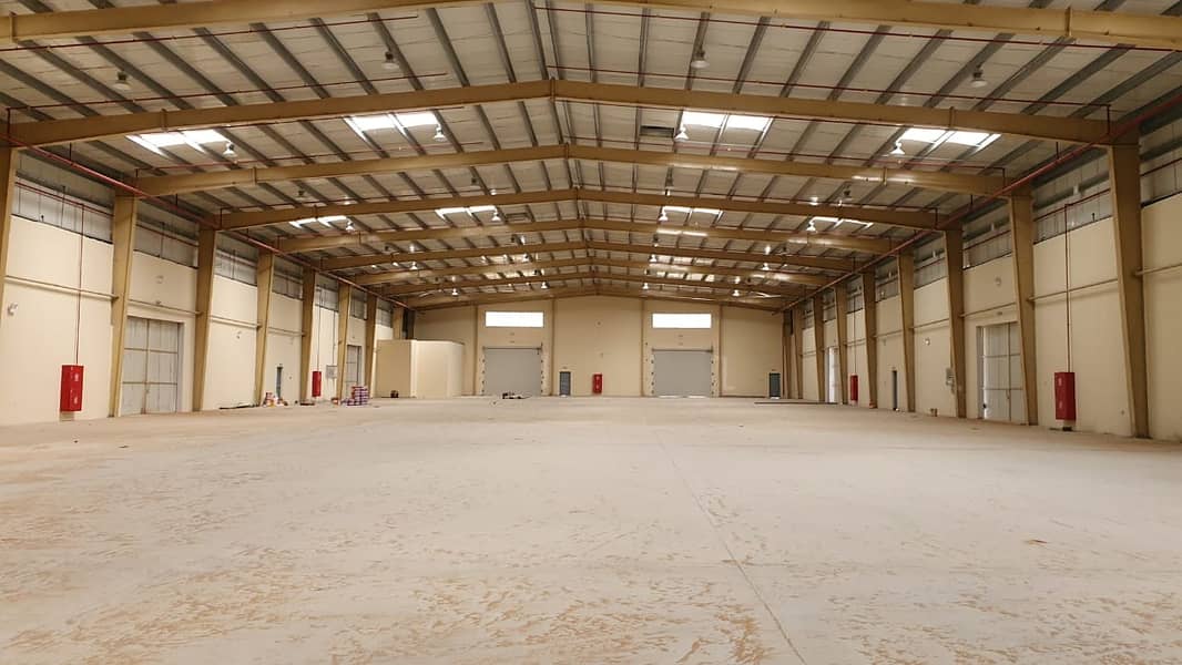 33500 square feet & 67000 square feet Warehouses in Emirates Modern Industrial Area, Umm Al Quwain