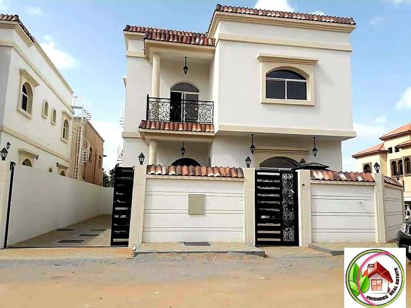 Villa for sale in Al-Rawda area has freehold all nationalities, super deluxe finishing