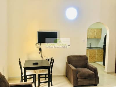 Fully furnished studio f floor in Khalifa city A Fully furnished studio f floor in Khalifa city A
