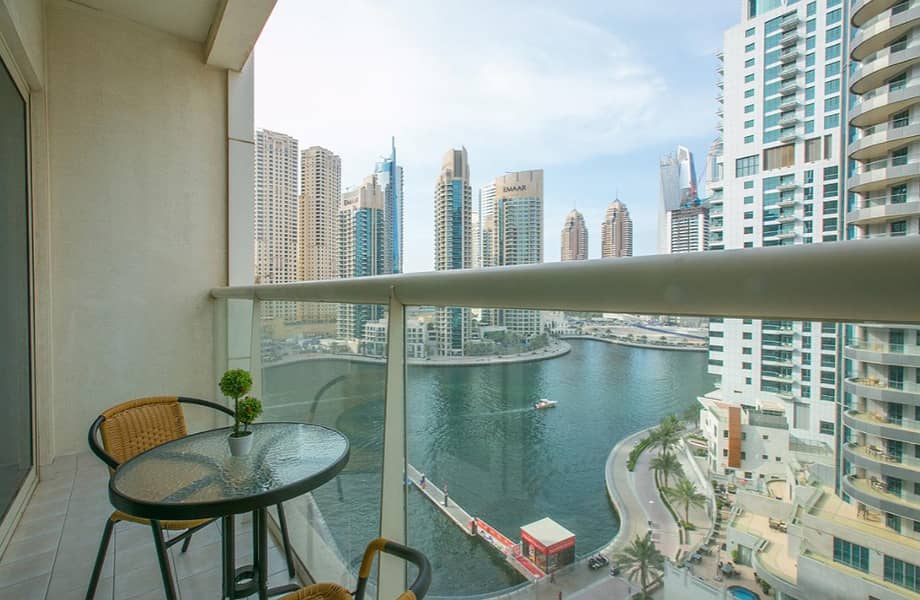 位于迪拜码头，滨海景观大厦，滨海景观大厦A座 1 卧室的公寓 799999 AED - 4580192