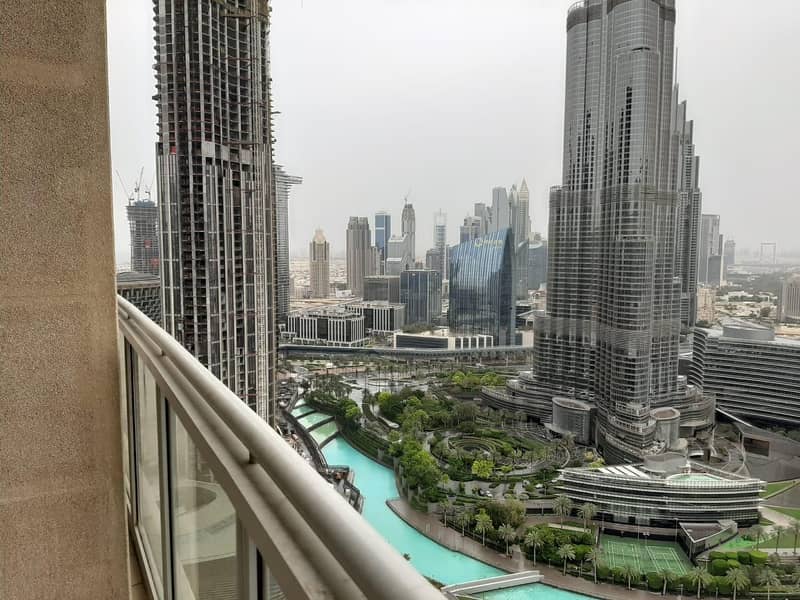 Burj Risedence Penthouse 3 bed with maid room fountain and burj khalifa view Rent 340000/-
