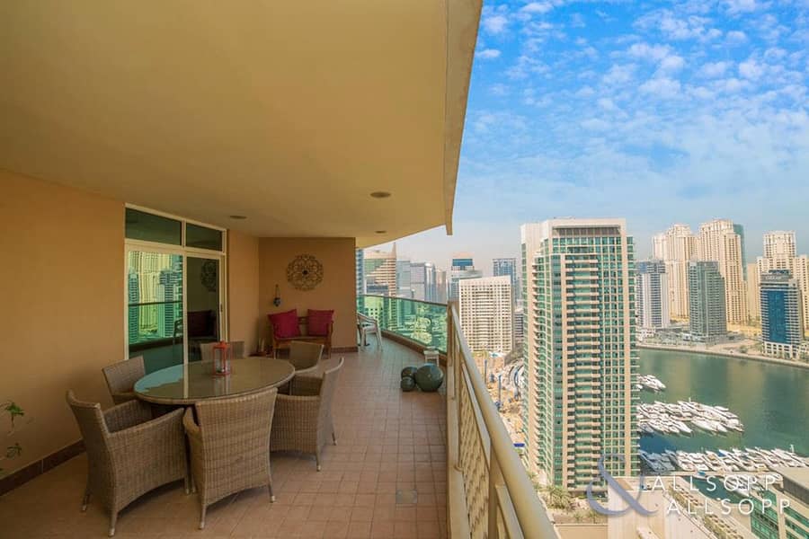 Marina Views | 3 Bedrooms | Large Terrace