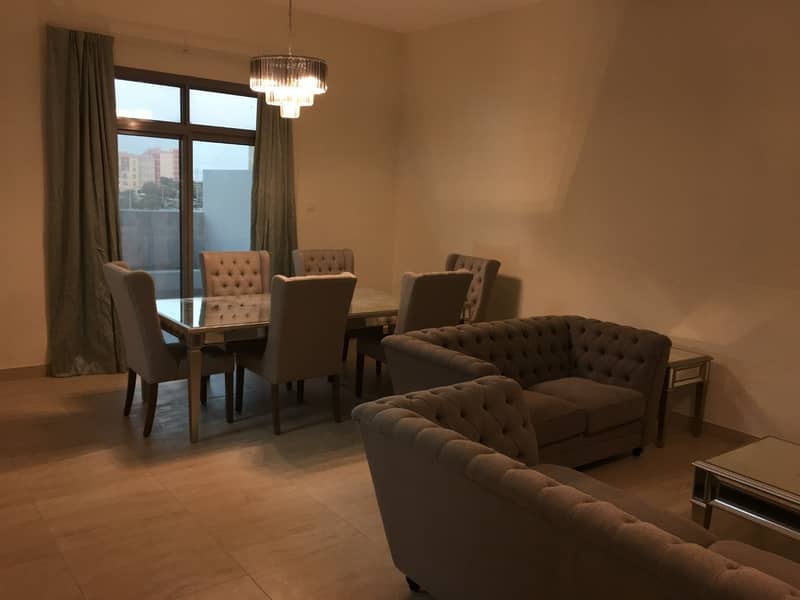Chiller Free Spacious 3 BR Apt with Terrace for Rent in Yasmine Al Furjan Chiller Free Spacious 3 BR Apt with Terrace for Rent in Yasmine Al Furjan