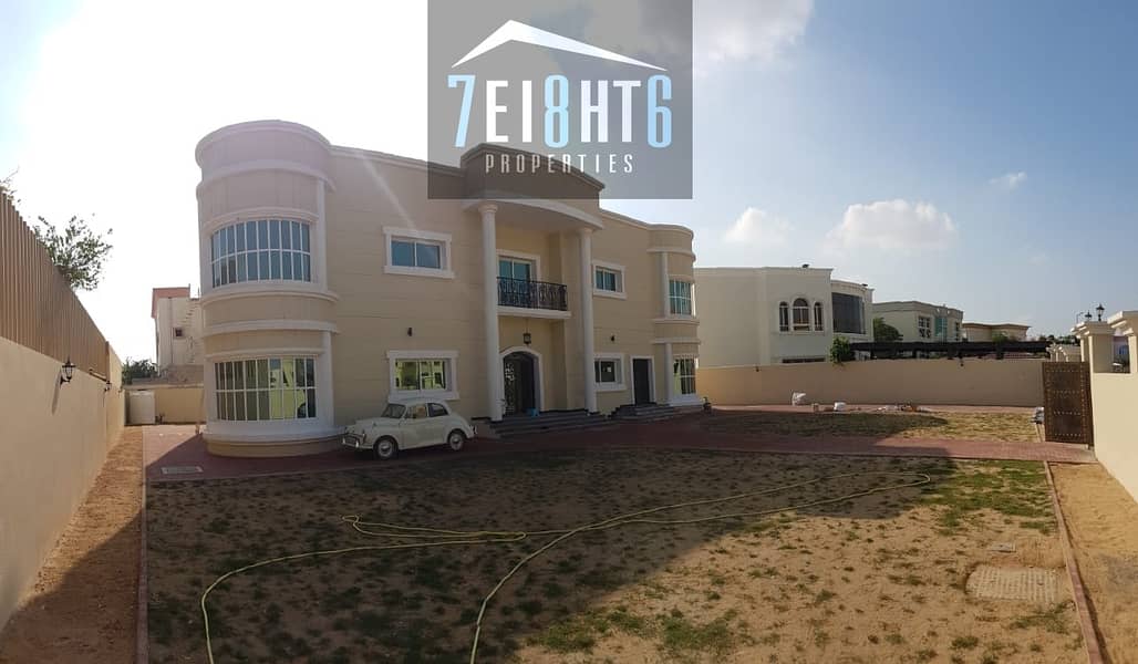 Beautifully presented: 5 b/r good quality independent villa + maids room + large garden for rent in Warqaa 3 Beautifully presented: 5 b/r good quality independent villa + maids room + large garden for rent in Warqaa 3