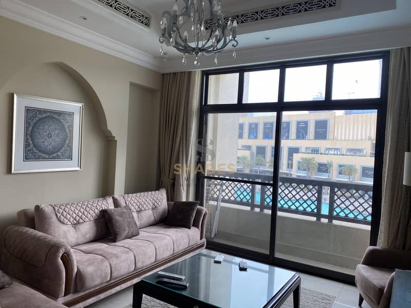 EXLUSIVE LUXURY 1 BED/TERRACE WITH FOUNTAINS