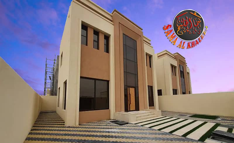 Modern villa with air conditioners for sale at an attractive price