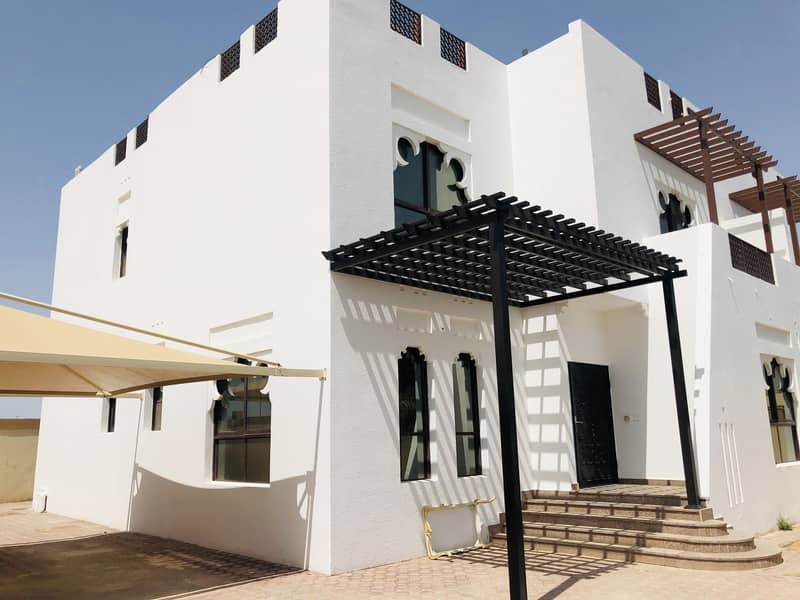 Separate Villa in Compound 5-Br Private Yard AED 135k @ MBZ CITY