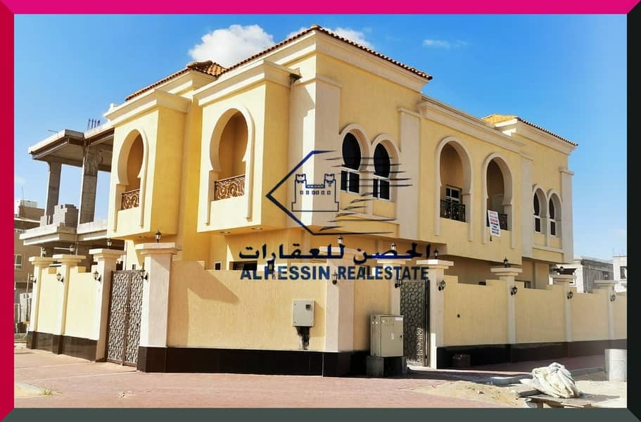 Owns a villa with bank financing in the emirate of Ajman in Al Helio 1 area