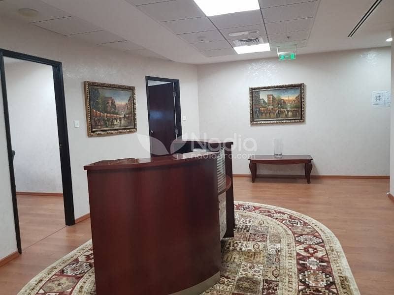 Fitted & Furnished Office in Saba Tower 1