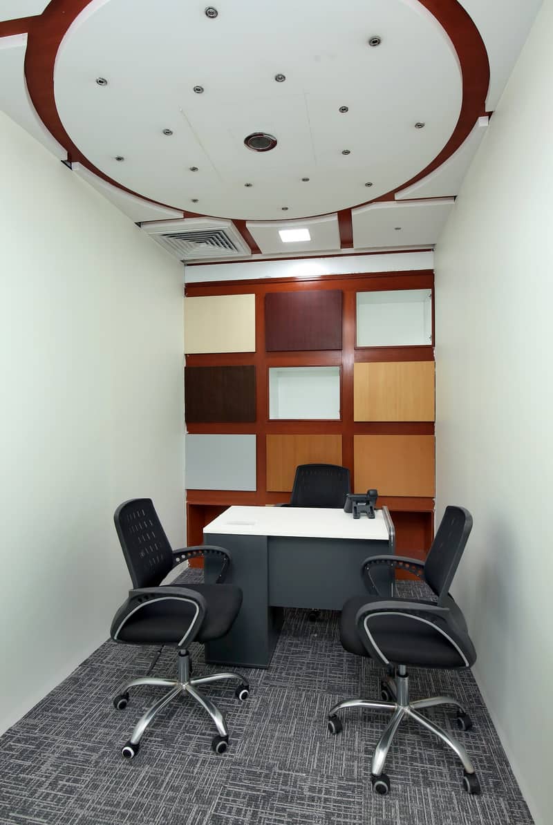 SAVE HUGE RENTAL COST ! Enjoy Low Cost Office @ AED 14,900/- Per year with Free WiFi, Free Electricity and Airconditioning,