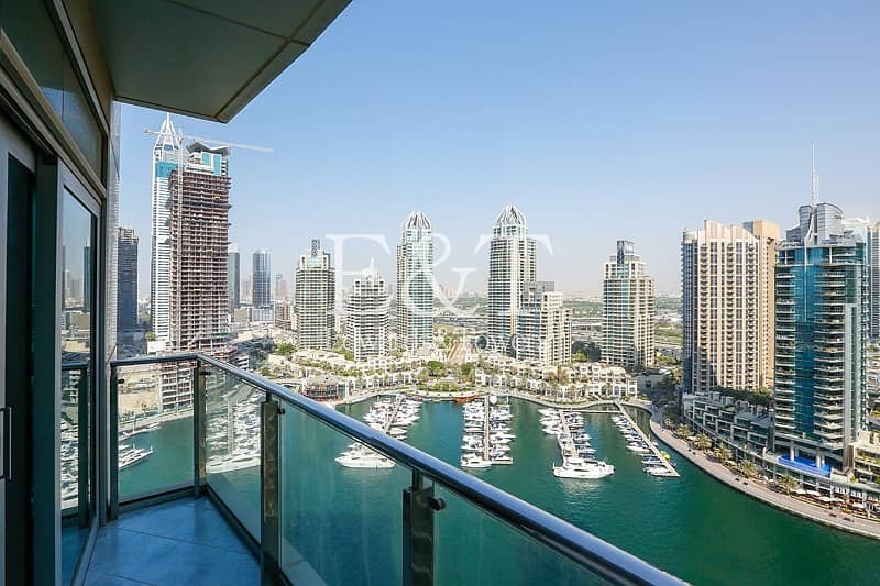 Exclusive: Beautiful Full Marina View | High Floor