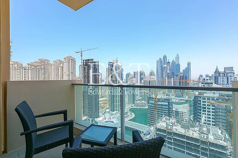 Luxury Furnished | High Floor | Full Marina View