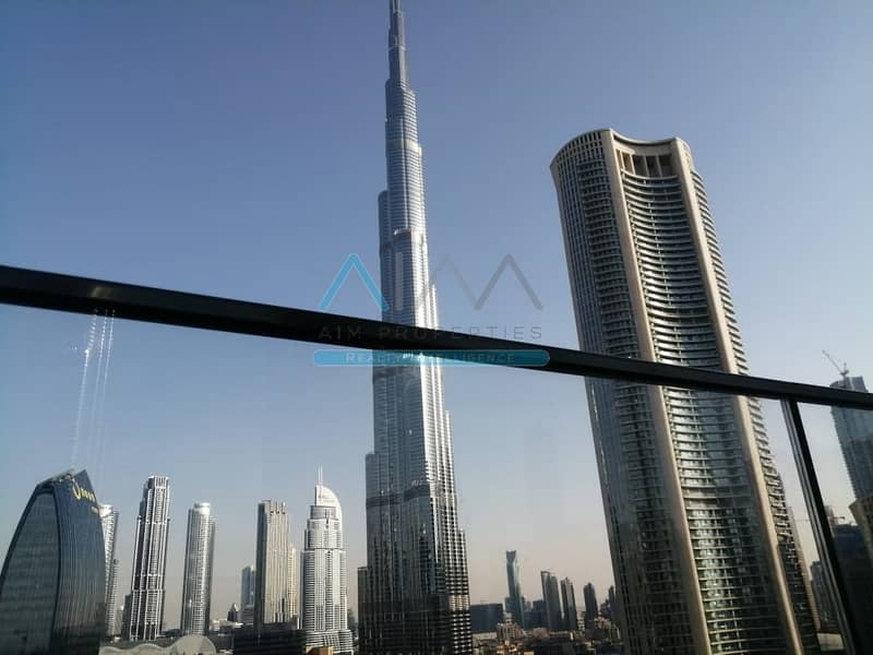 BURJ KHAILFA View - 2BR Fully Serviced Unit for Rent in THE ADDRESS SKY VIEW