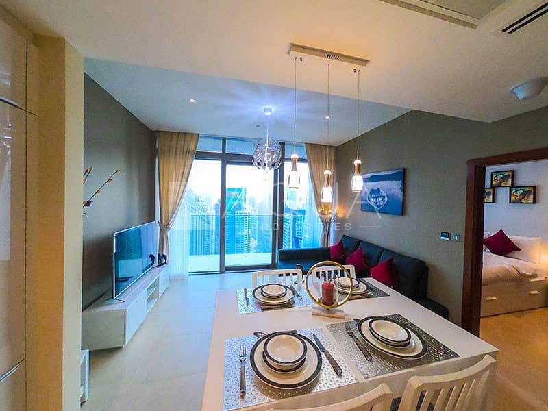 3 Fully Furnished | Marina View | High Floor