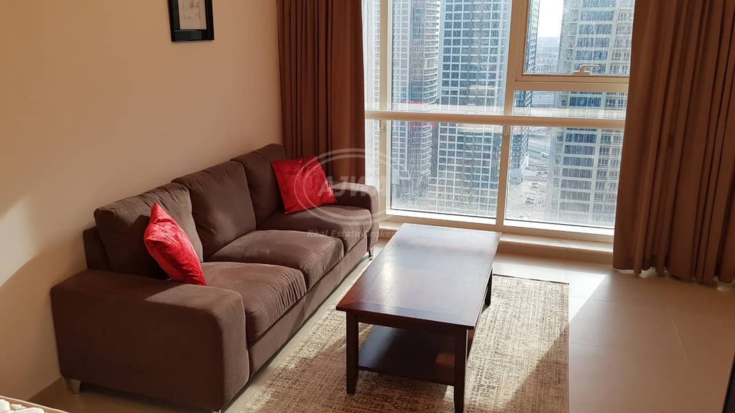 FULLY FURNISHED STUDIO DIRECTLY EXCESS TO JLT METRO