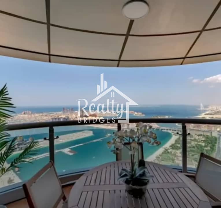 Luxury 4 BR Penthouse - Burj Al Arab & Palm Jumeirah Views - Fully Furnished