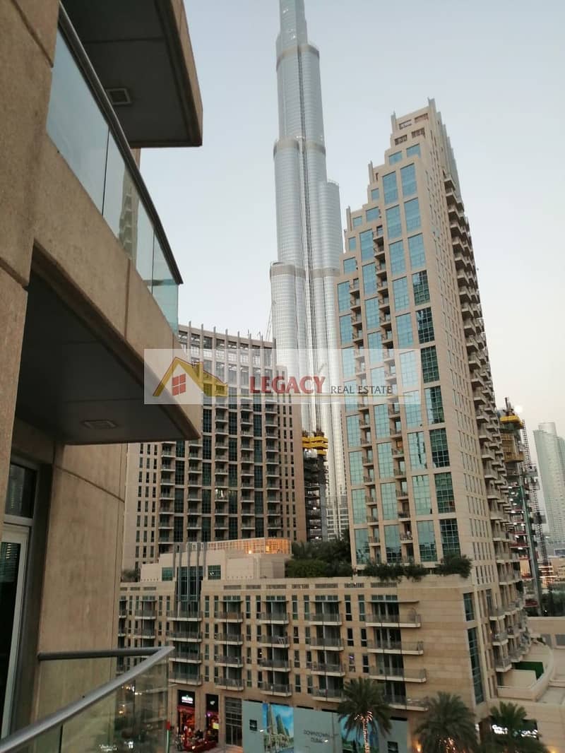 Low Price, Lofts West , 2 bedrooms with 2.5 baths ,  Burj Khalifa view !