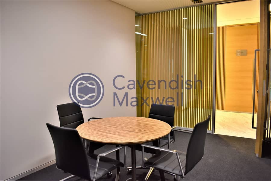 4 Furnished Office | Partitioned | Close to Metro |