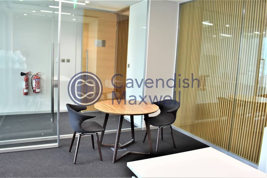 7 Furnished Office | Partitioned | Close to Metro |