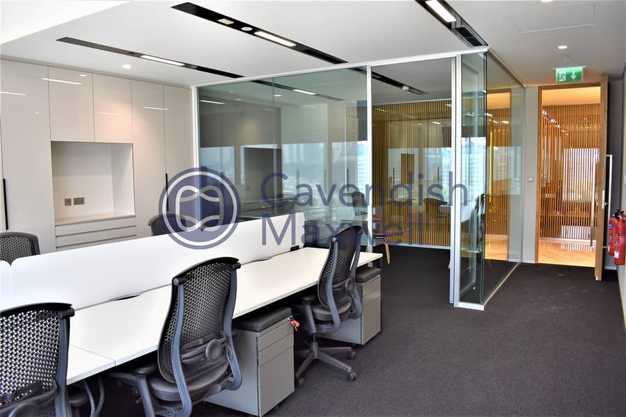 9 Furnished Office | Partitioned | Close to Metro |