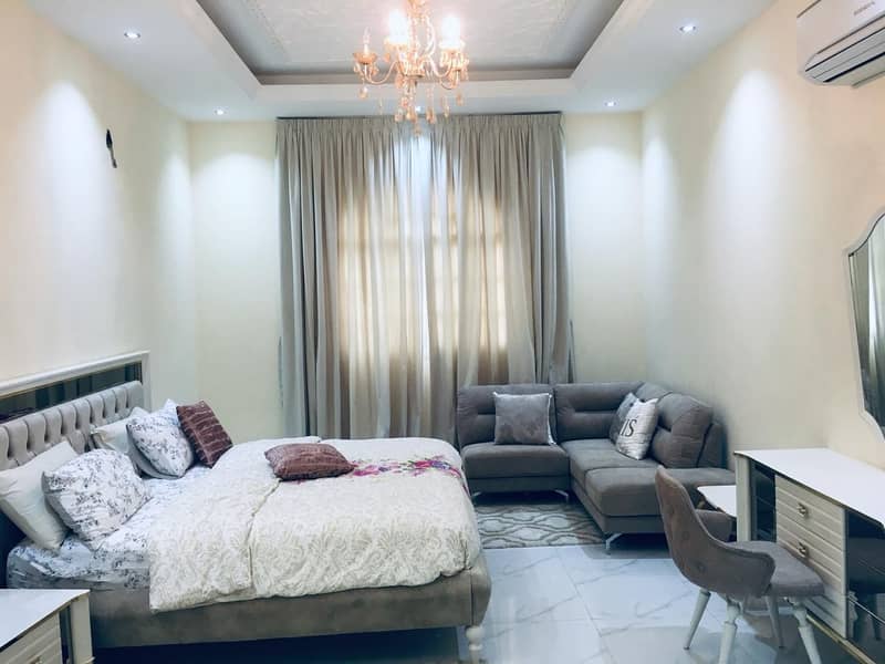 For sale villa with electricity, water and air conditioners in Al Rawda 1
