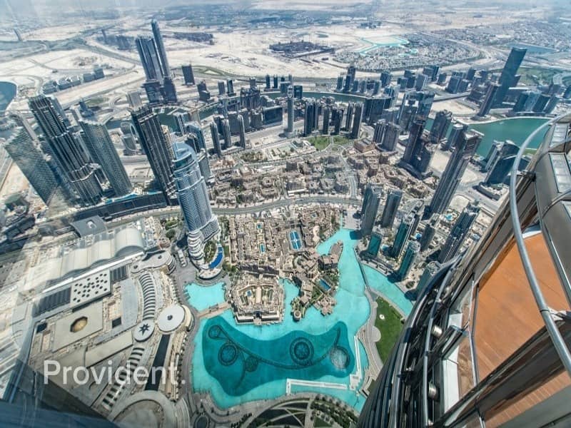 Full Floor | Iconic Burj Khalifa | Fountain Views