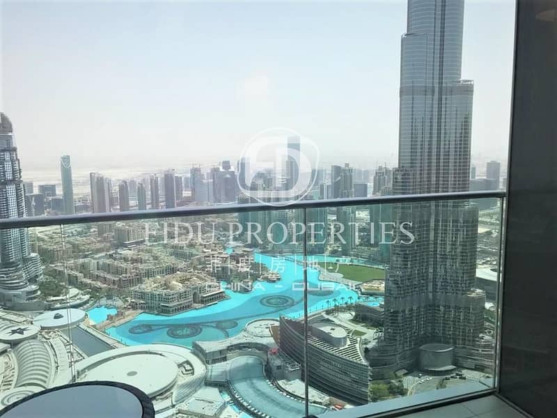 High Floor | Furnished | Access to Dubai Mall