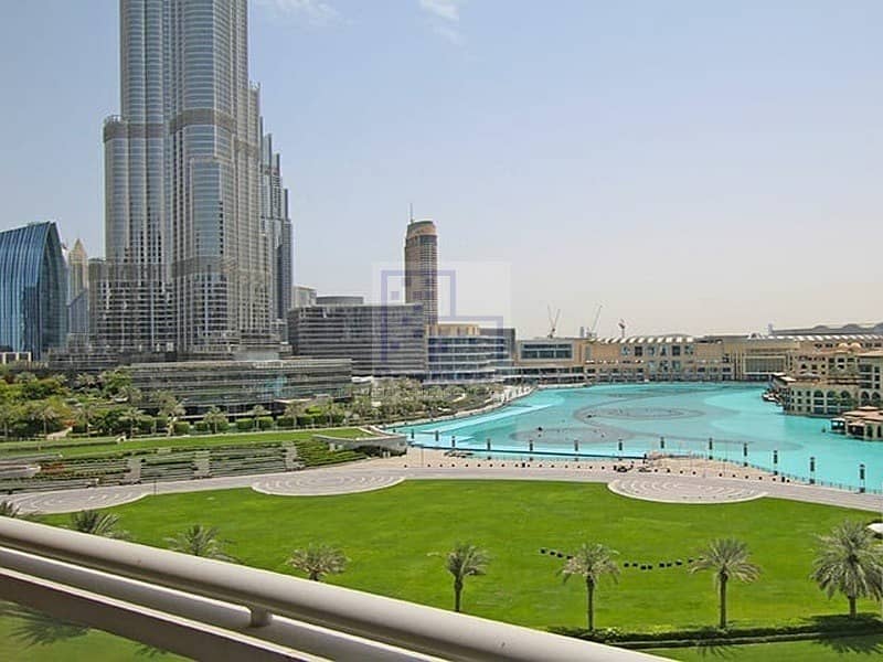 2BR / Fully Furnished / Burj and Fountain View