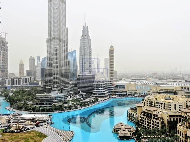 3BR plus Maid / Full Burj and Fountain view