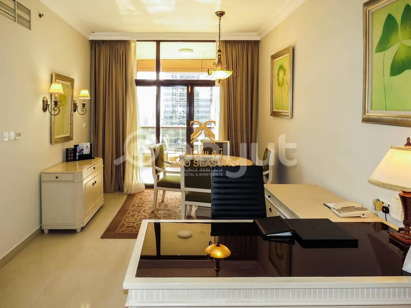 Fully Furnished Two Bedroom Apt next to Internet City Metro Station