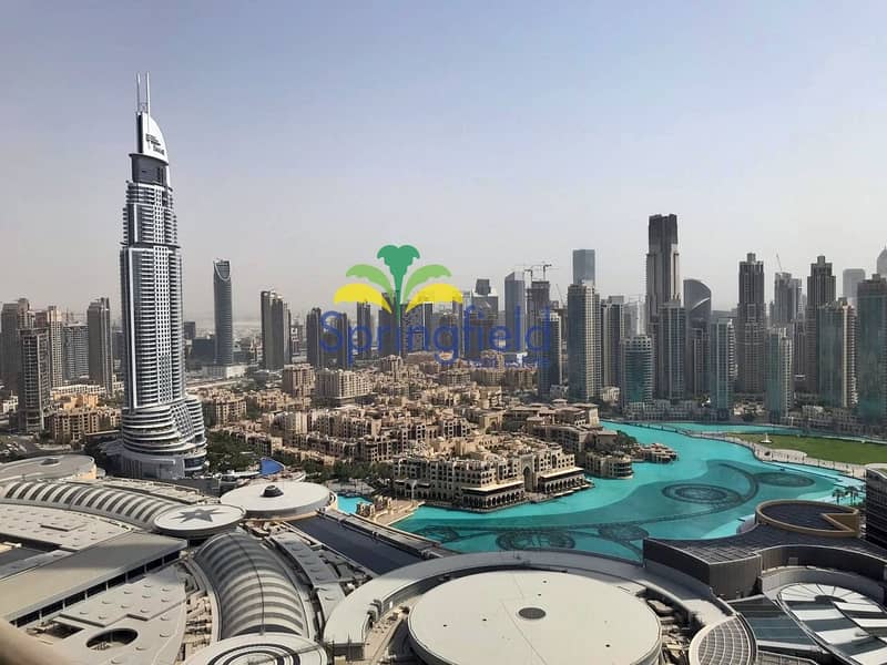 Full Burj Khalifa & Fountain Views | Ready for transfer