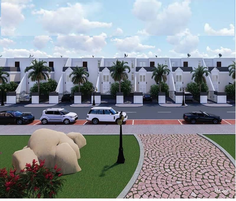 Residential land for sale in Ajman-Al Zahia b 189 thousand freehold - in installments