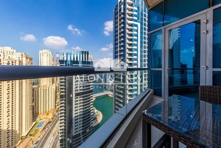 فلیٹ 2 غرفة نوم للايجار في دبي مارينا، دبي - Unfurnished I Sea view I Mint Condition I Bright I High Floor فلیٹ 2 غرفة نوم للايجار في دبي مارينا، دبي - Unfurnished I Sea view I Mint Condition I Bright I High Floor